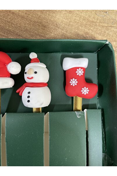 Erkin Kozmetik Christmas Spoon and Fork Presentation Set, Small Size