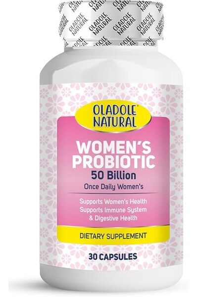 Oladole Natural بروبيوتيك للنساء 50 مليار - 30 كبسولة