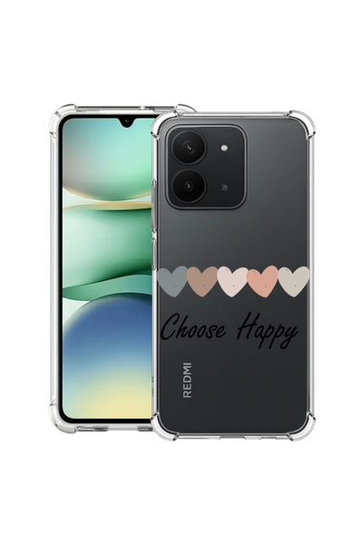 bestcase Carcasă antișoc pentru Xiaomi Redmi 15C 4G (171 mm), Choose Happy, 2...
