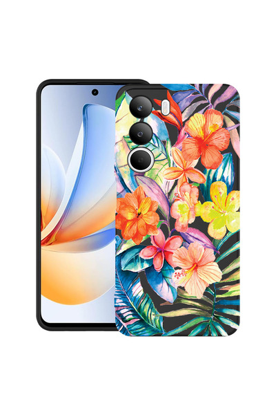 bestcase Carcasă ultrasubțire TPU pentru Realme C71, flori topice, 2071154 B 498