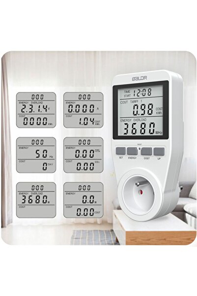 Other Baldr BD-990 single-phase wattmeter white