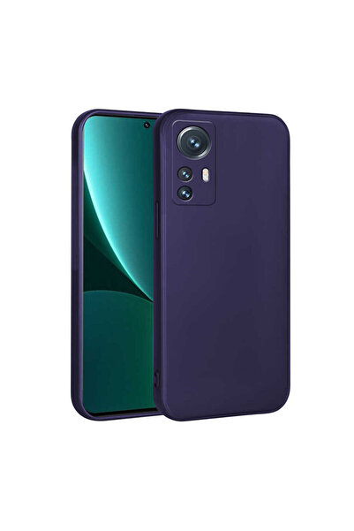 No7tech غطاء حماية من السيليكون لهاتف Mi 12 Lite من JoieCreatif Premier - أزر...