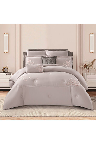 Levore Livori 100% Cotton Luxury Summer Bedspread for Double Bed Size 200x200 cm, 8 Pieces, 240 Thread Count