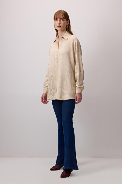 Touché Privé JAKARLI VİSKON GÖMLEK