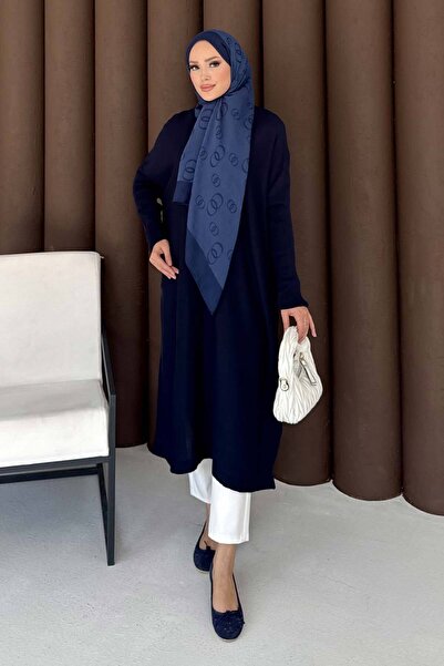 Melike Tatar Μακρύ πλεκτό τουνίκ 70-2096