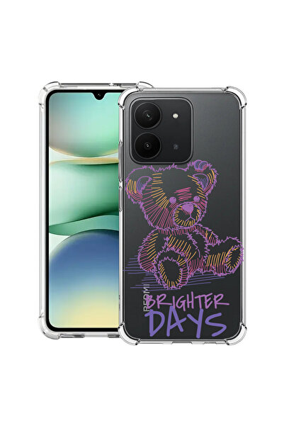 bestcase Carcasă antișoc pentru Xiaomi Redmi 15C 4G (171 mm), Teddy Bear Brig...