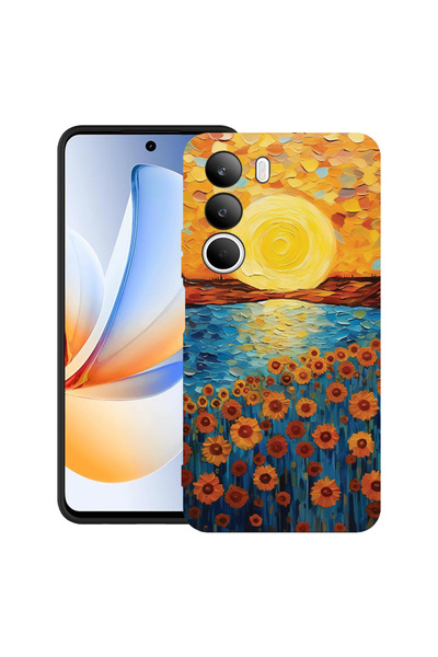 bestcase Θήκη TPU εξαιρετικά λεπτή για Realme C71, με σχέδιο ηλίανθου, 207115...