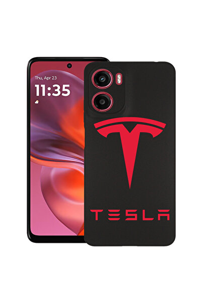 bestcase Carcasă ultra subțire TPU pentru Motorola Moto G06, roșie Tesla, 2082906 B 1711