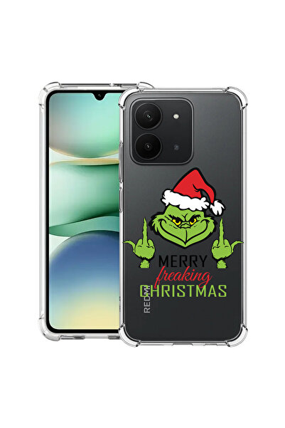 bestcase Carcasă antișoc pentru Xiaomi Redmi 15C 4G (171 mm), Grinch - Crăciu...