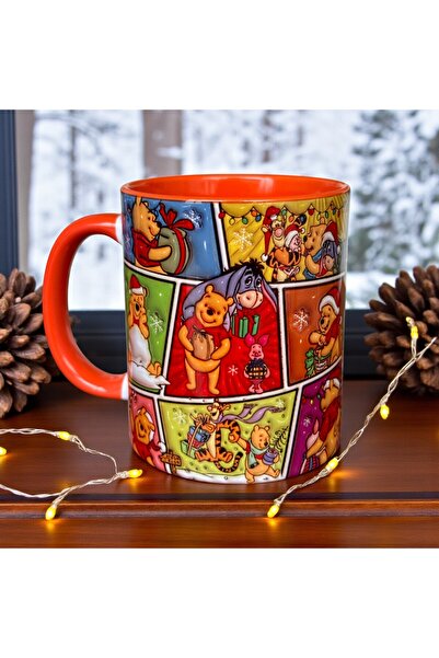 mug shop Winnie the Pooh Hediye Paketli Premium Porselen Kaliteli Çay Kahve K...