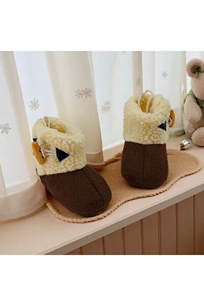 OEM Fluffy indoor baby boots, soft sole, 31152-20