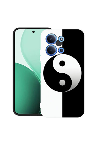 bestcase Carcasă ultra subțire TPU pentru Xiaomi Redmi 15C 5G (173mm), cu design Yin Yang, 2100002 B 1181