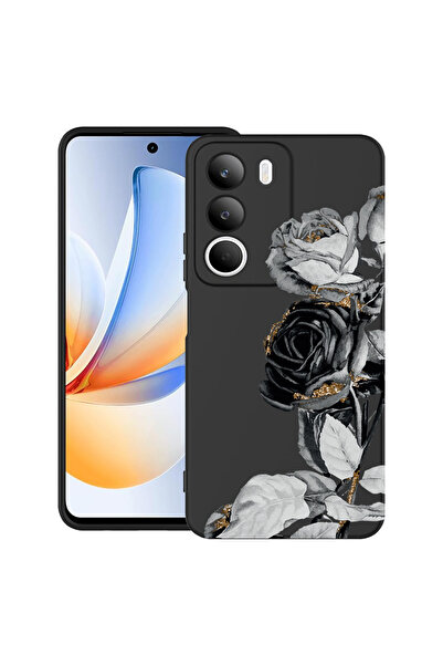 bestcase Carcasă ultrasubțire TPU pentru Realme C71, negru-roz, 2071154 B 990