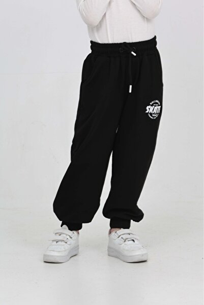 Toontoy Boy's Skate Printed Tracksuit Bottom