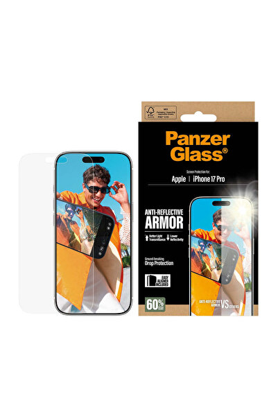 Panzer Glass Protector de ecran PanzerGlass® antireflexie pentru iPhone 17 Pr...