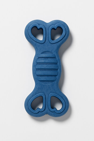 Papağanhane لعبة كلب مطاطية على شكل قلب |   لعبة مضغ متينة تدعم صحة الأسنان (...