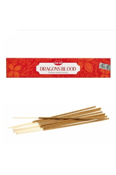 Hem Room freshener Scented sticks Rectangular Scented sticks - Set of 10 - Dragons Blood