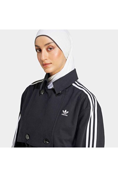 adidas Adicolor Kadın Siyah Trençkot (IZ0381)