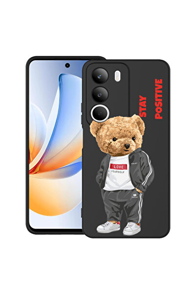 bestcase Θήκη TPU εξαιρετικά λεπτή για το Realme C71, Stay Positive - Αρκουδά...