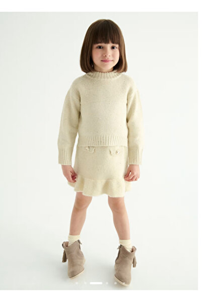 Abel & Lula Girl's Suit - Cream