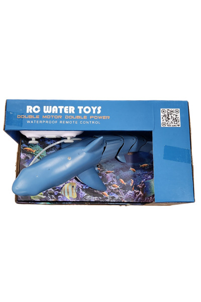 KentOyuncaK Uzaktan Kumandalı Köpekbalığı – Yüzen Oyuncak ve Su Geçirmez Kumanda