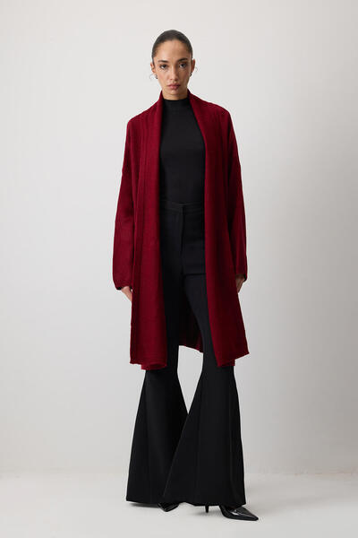 Touché Privé Oversize Knit Cardigan with Pockets