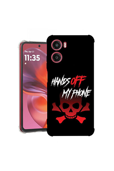 bestcase Αντικραδασμική θήκη για Motorola Moto G06, στο χέρι του τηλεφώνου μο...
