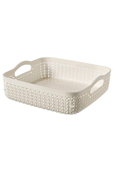 Generic Curver,Knit,Mini Basket Square,2.8L,Off White Color