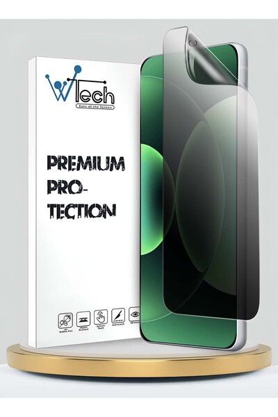 Wtech شاومي 17 برو ماكس 5G 2025 هيدروجيل مضاد للتجسس / غشاء مضاد للخصوصية رقي...