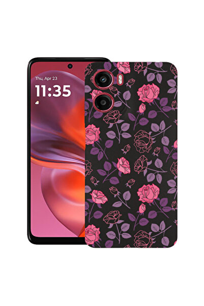 bestcase Carcasă ultra subțire TPU pentru Motorola Moto G06, roz, 2082906 B 168