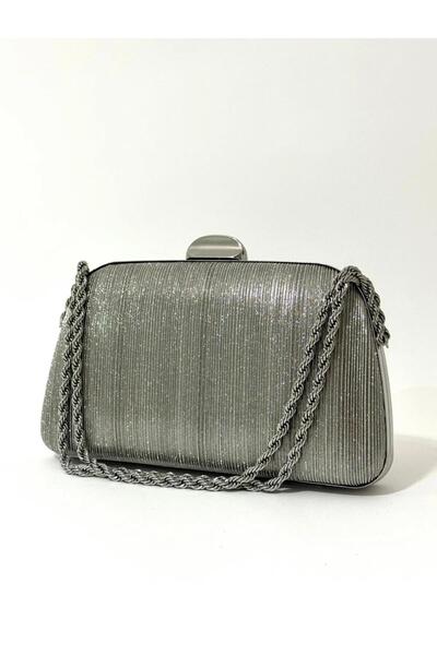 Blacktavern Evening Dress Laser Sparkle Bag