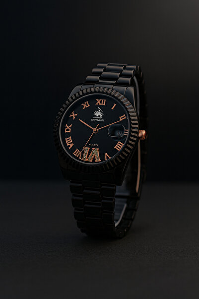 G Sport POLO Rolex Model Lüks Takvimli Kadın Metal Kol Saati