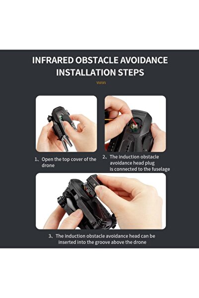 UNİBOX Drona Mini, Camera Video 1080P HD, Mentinere Altitudine, Set Complet, Dimensiuni 13.5x11x5.5 cm