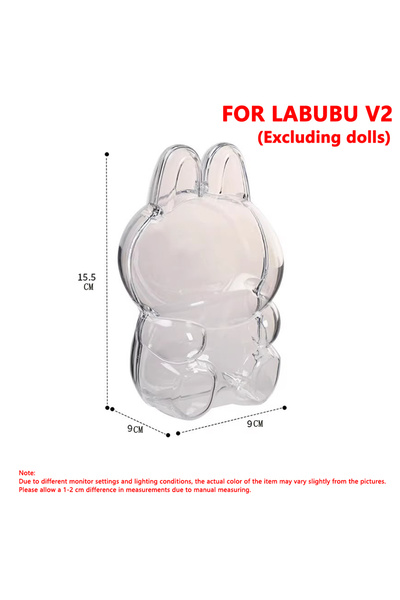 Choice لا دمية قطعة واحدة ل LABUBU V2 ل LABUBU غطاء حماية حافظة V1 V2 V3 قلاد...