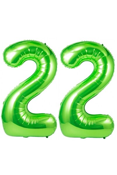 Domi Party & Gifts Set de 2 baloane folie, Domi Party & Gifts, Verde, anivers...