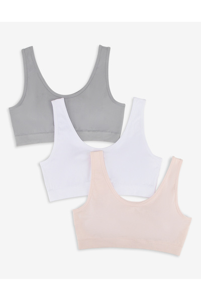 Nayomi Dream Seamless Padded Croptops (Pack Of 3)