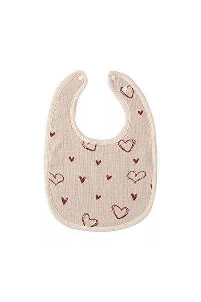 Domi Party & Gifts Baveta in Forma de U, Domi Party & Gifts, din Bumbac, Rezistenta la Apa, cu Capse, Model