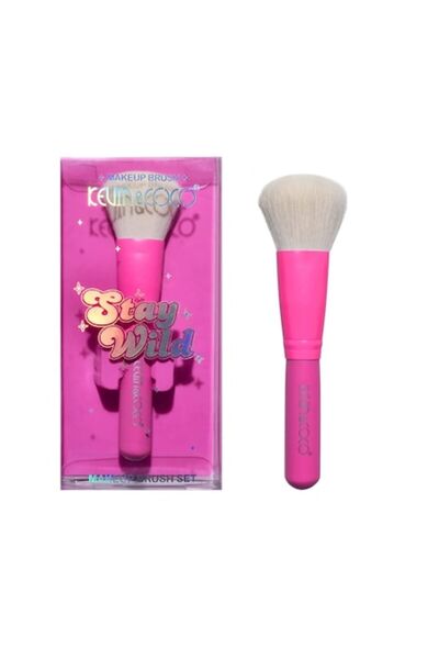 Domi Party & Gifts Makeup Brush, KEVIN & COCO, Stay Wild, 14 x 4 x 1.5 cm, Pink