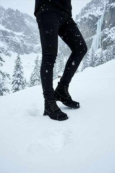 Deri De Luxe Ανδρικά κλασικά μποτάκια