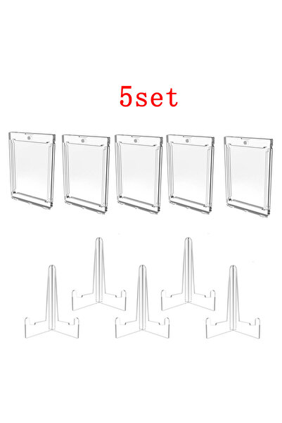 Choice8 مجموعة حامل بطاقات مغناطيسية CXKZ-5 قطع، 35 نقطة، مناسبة لبطاقات التد...