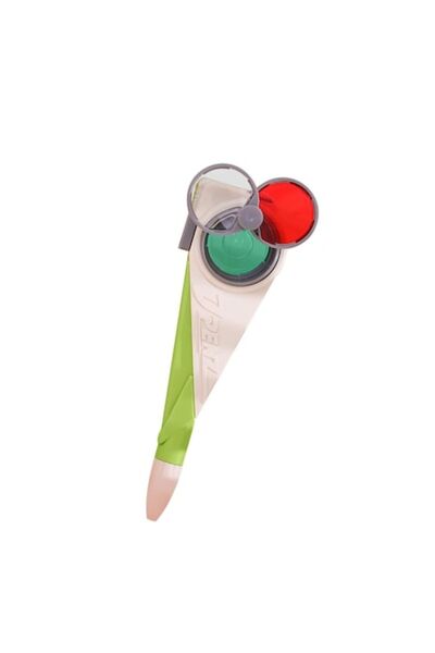 DAMUR Multifunctional Pen, with Magnifying Glass, 5x1.5x17cm, Multicolor