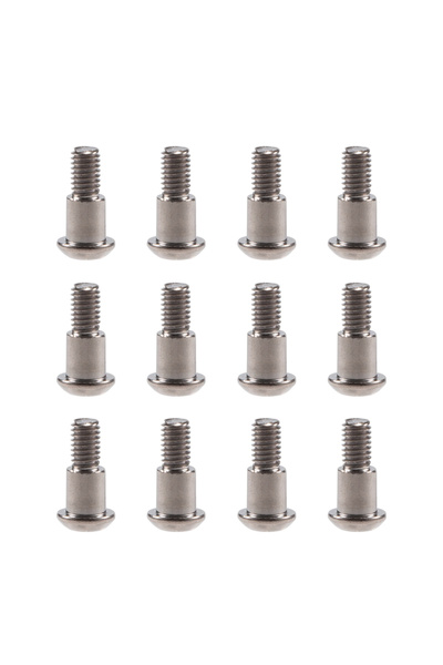 Choice1 Silver 12PCS M3x4x10mm Incision Kingpin Shoulder Screws for Axial SCX...