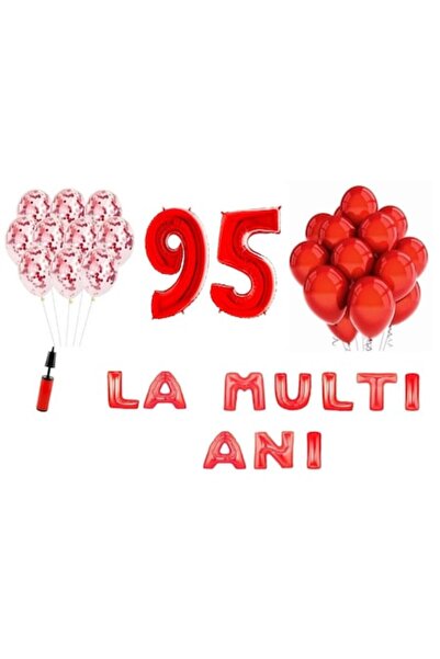 Domi Party & Gifts Set 33 baloane, Domi Party & Gifts, La mulți ani aniversar...