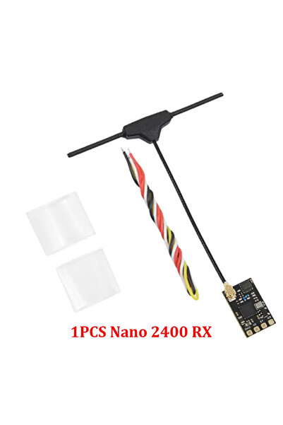 Choice 1PCS NANO Mini ELRS 2.4G Receiver ExpressLRS RX Nano 2400RX EP1 EP2 Long Range for RC FPV Drone - Na