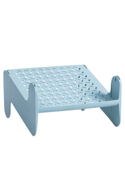 Danex Two-Tier Non-Slip Durable Shoe Rack 26x24.8x16 cm, Blue