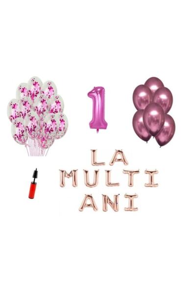 Domi Party & Gifts Set 32 baloane, Domi Party & Gifts, La Multi Ani aniversar...