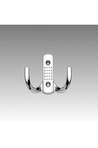 CAN METAL Noktalı Metal Askı Şık Portmanto Askılık Dolap Mobilya Askısı (vida...