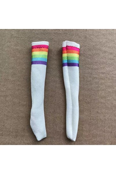 Choice جوارب بيضاء، حوامل دمى قوس قزح، عيون دمى براقة، حوامل دمى بديلة أصلية،...