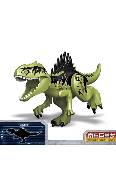 Choice1 رقم 77113-7 (في حقيبة) مكعبات بناء ديناصورات جوراسية كبيرة الحجم، اصن...