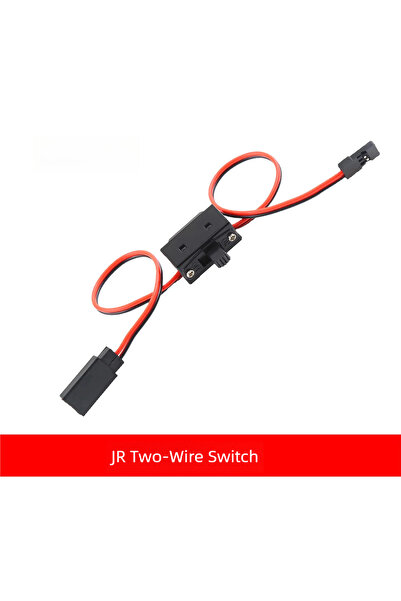Choice مفتاح طاقة RC ثنائي الأسلاك JR مع موصلات Futaba/JR/JST - قطع البطارية ...
